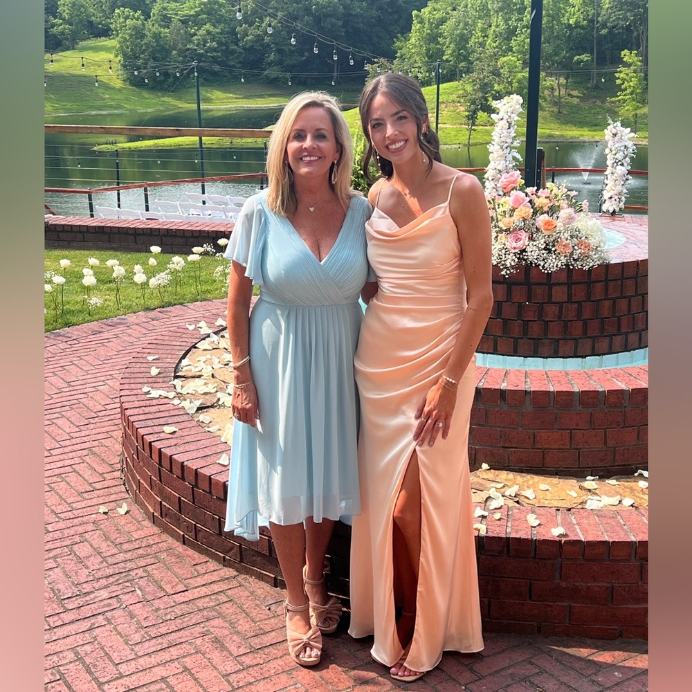 Birdy Grey Pink Sleeveless Gown Wedding Guest